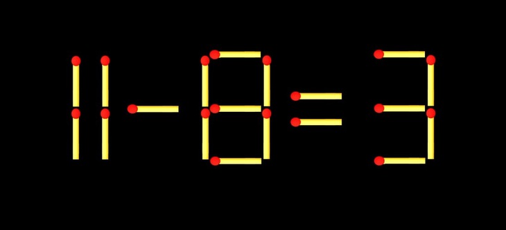 Thử tài IQ: Di chuyển một que diêm để 2+77=8 thành phép tính đúng - Ảnh 1.