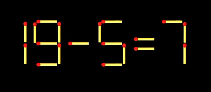 Thử tài IQ: Di chuyển hai que diêm để 6-7=7 thành phép tính đúng - Ảnh 2.