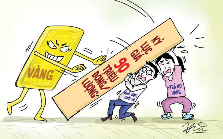 Giá vàng vượt mốc 127 triệu, các chú rể méo mặt - Ảnh 3.