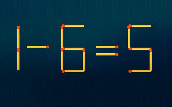 Thử tài IQ: Di chuyển một que diêm để 9-6=1 thành phép tính đúng - Ảnh 7.