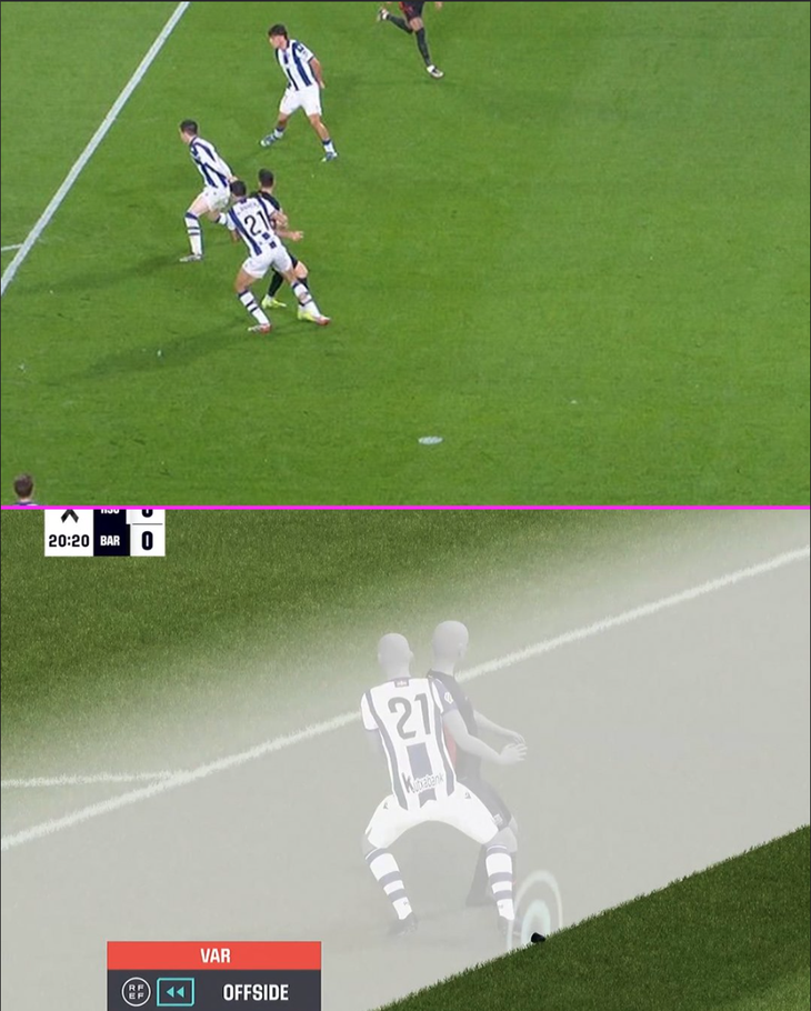 Barca nhận thất bại vì trọng tài VAR bị ‘che mắt’ - Ảnh 1.