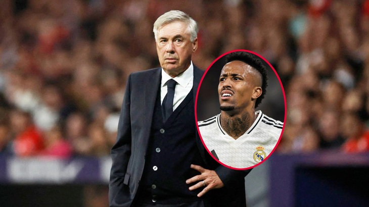 Real Madrid dùng AI hỗ trợ Ancelotti tìm người thay thế Militao - Ảnh 1.
