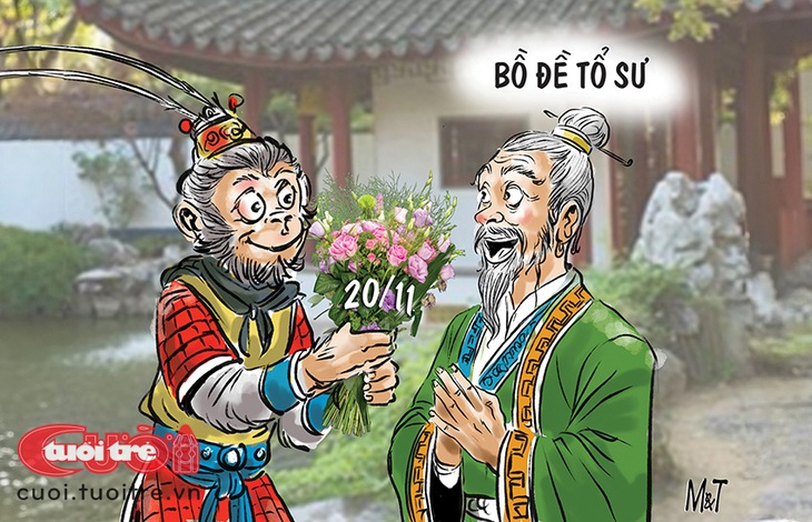 Ngộ Không tri ân thầy giáo nhân ngày 20-11 - Ảnh 1.