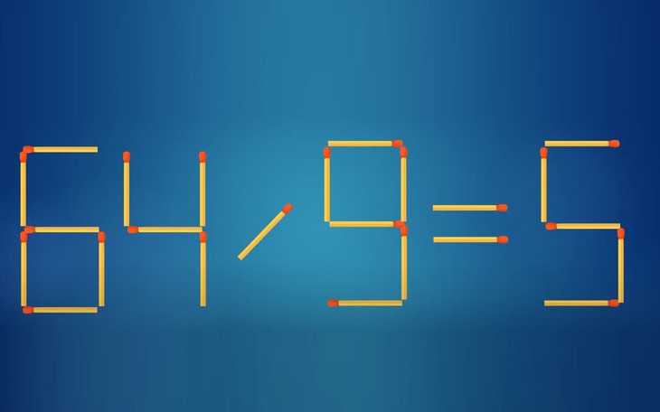 Thử tài IQ: Di chuyển một que diêm để 9-4=6 thành phép tính đúng - Ảnh 2.