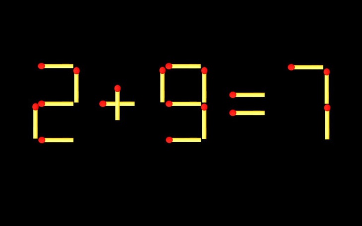 Thử tài IQ: Di chuyển một que diêm để 7+14=13 thành phép tính đúng - Ảnh 8.