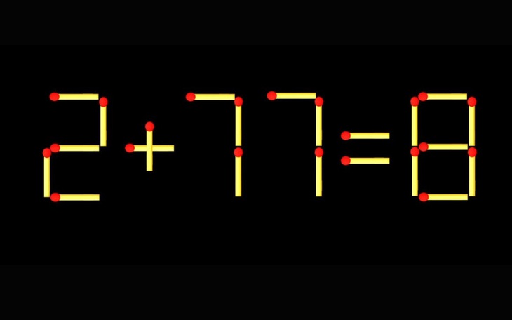 Thử tài IQ: Di chuyển một que diêm để 7+14=13 thành phép tính đúng - Ảnh 7.
