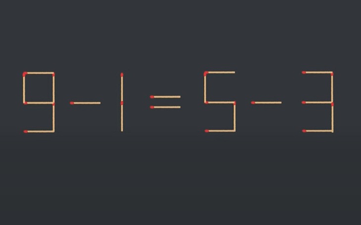 Thử tài IQ: Di chuyển một que diêm để 9-9=8 thành phép tính đúng - Ảnh 7.