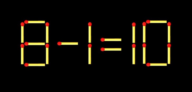 Thử tài IQ: Di chuyển một que diêm để 11+17=8 thành phép tính đúng - Ảnh 2.