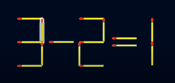 Thử tài IQ: Di chuyển một que diêm để 2+4=9 thành phép tính đúng - Ảnh 1.