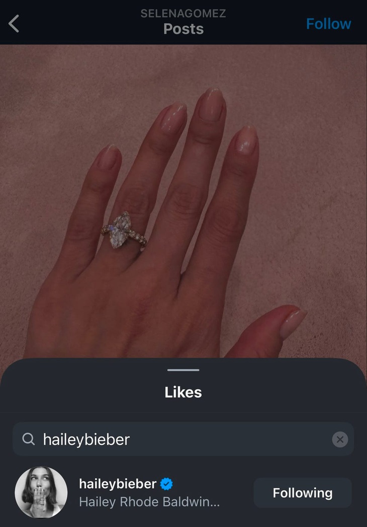 Hailey Bieber đập tan tin đồn bất hòa với Selena Gomez - Ảnh 1.