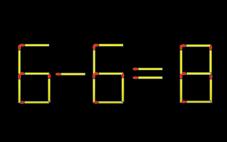 Thử tài IQ: Di chuyển một que diêm để 1-6=4 thành phép tính đúng - Ảnh 9.