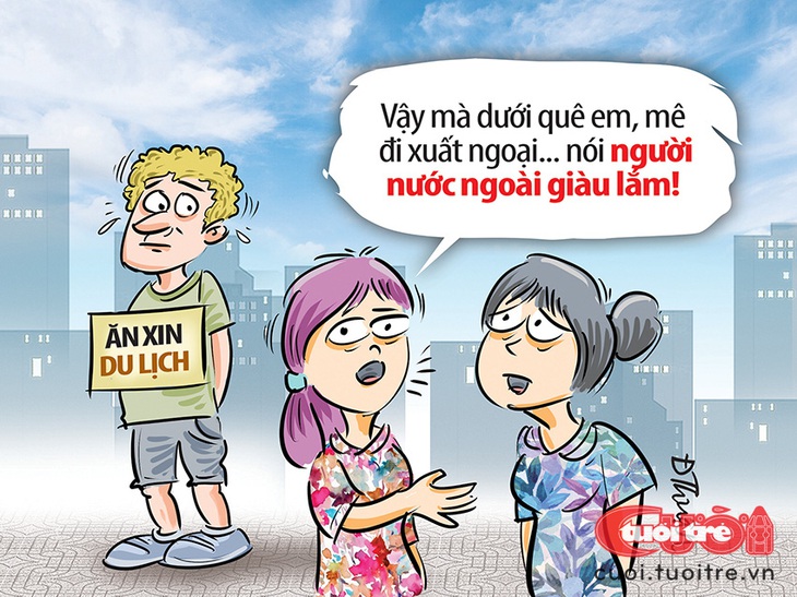 'Vấn nạn' khách Tây ăn xin: Tưởng người nước ngoài giàu lắm! - Ảnh 3.