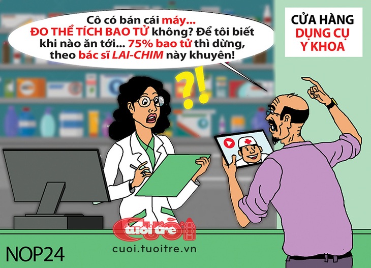 Đi mua hàng theo lời bác sĩ online - Ảnh 1.