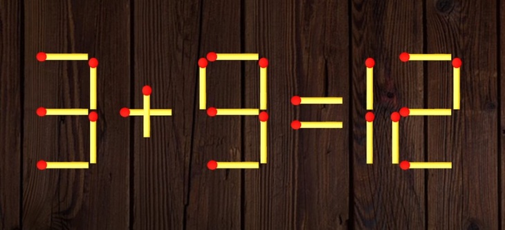 Thử tài IQ: Di chuyển một que diêm để 7-9=2 thành phép tính đúng - Ảnh 1.