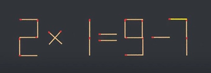Thử tài IQ: Di chuyển một que diêm để 4x4=1-5 thành phép tính đúng- Ảnh 6.