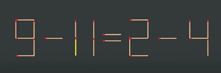 Thử tài IQ: Di chuyển một que diêm để 6=2-2+2 thành phép tính đúng- Ảnh 4.