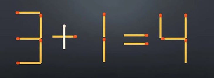 Thử tài IQ: Di chuyển một que diêm để 7+8=2 thành phép tính đúng- Ảnh 6.