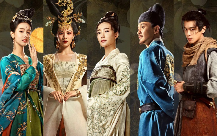 Tạo hình các diễn viên chính trong Đại đường địch công án.