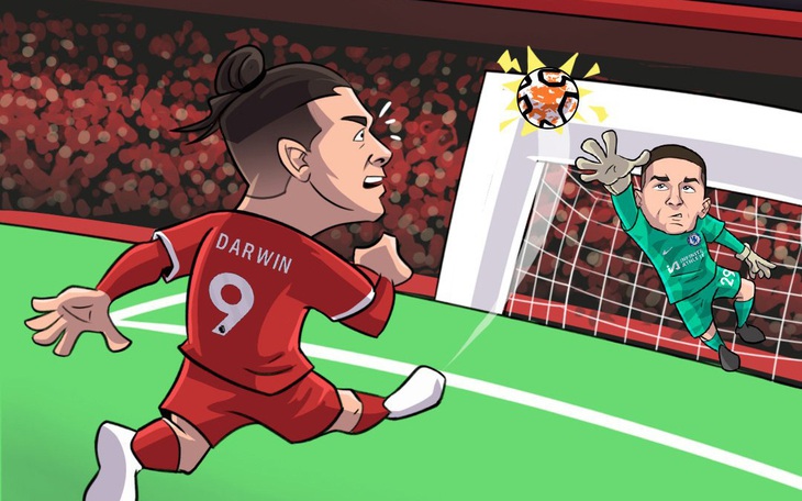 Darwin Nunez chuyển tài khoản Instagram về chế độ riêng tư vì bị chỉ trích - Ảnh 3.