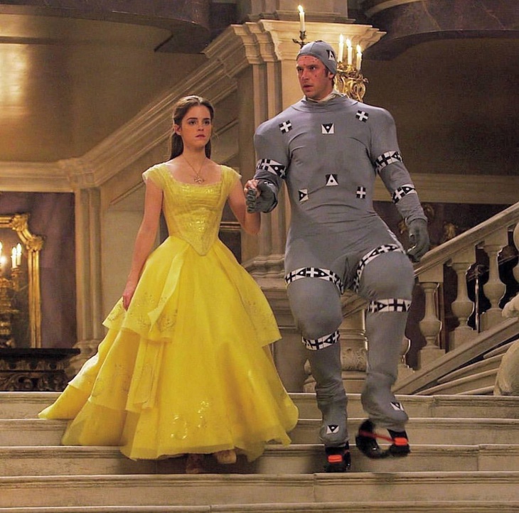 Người đẹp và "con quái vật" CGI.