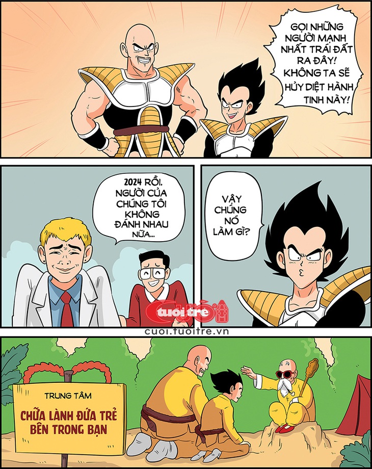 Hành tinh... chữa lành - Tranh: Thăng Fly 