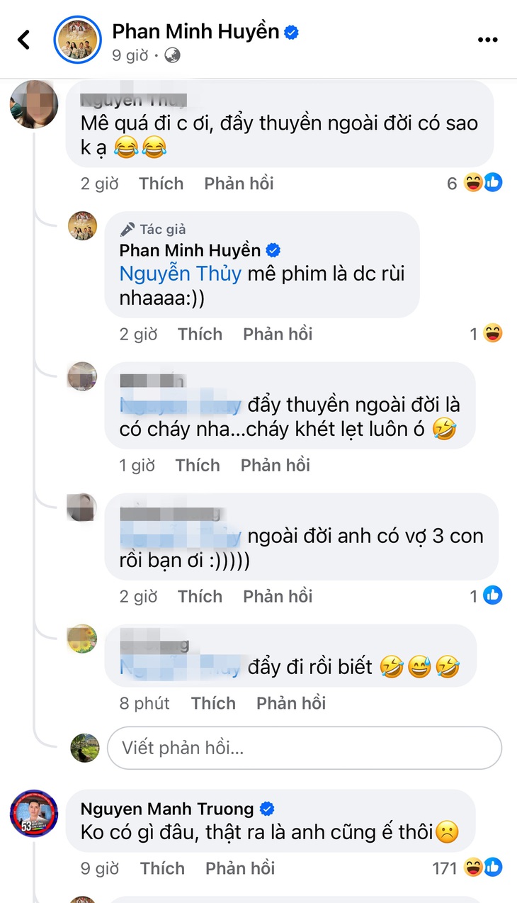 Khán giả đòi đẩy thuyền với Mạnh Trường, Huyền Lizzie trả lời