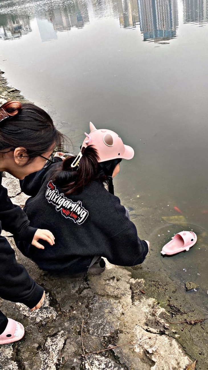 "Cá chép" này lạ lắm. 