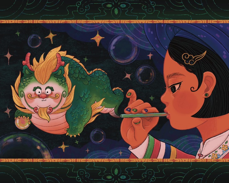 Tác phẩm "Hơi thở rồng" - Tác giả Phạm Trần Song Kim.