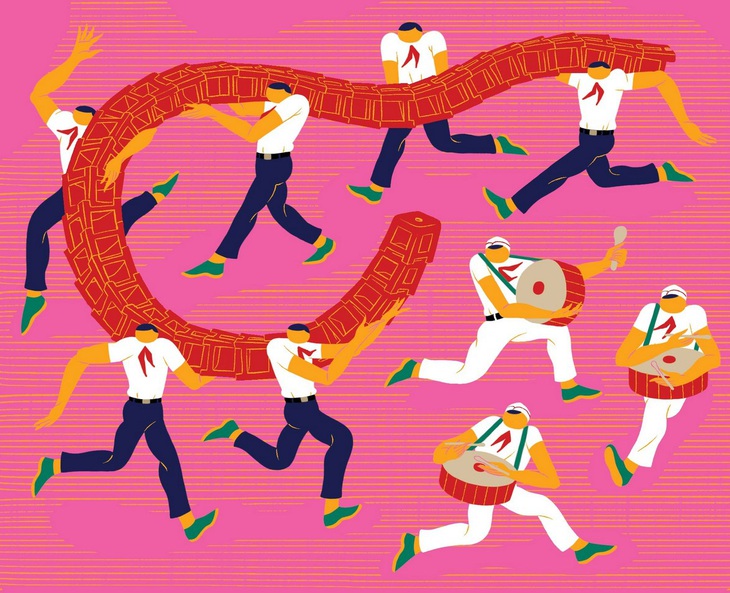 Tác phẩm "Rồng Đỏ" - Tác giả Hoàng Sơn Hà.