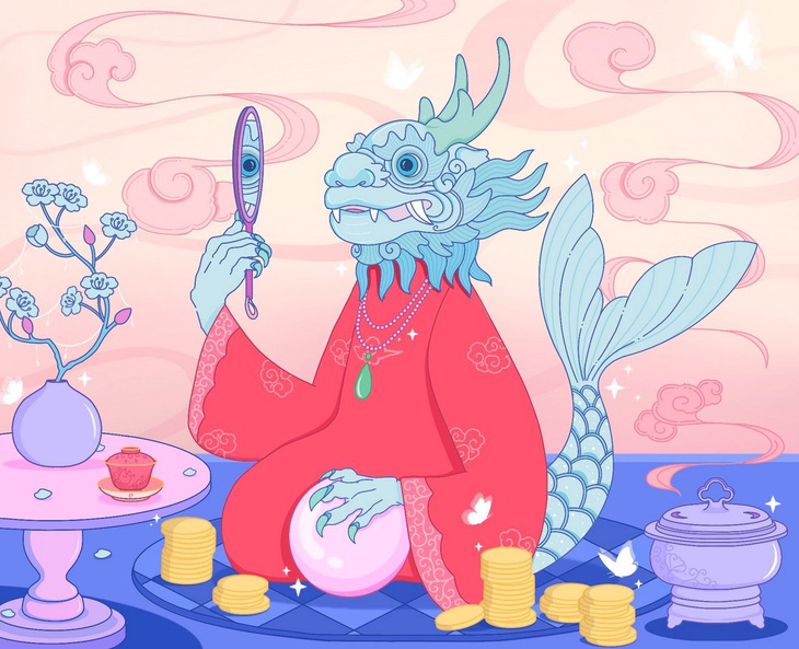 Tác phẩm "Sắp hóa rồng" - Tác giả Nguyễn Ngọc Bảo Trân.