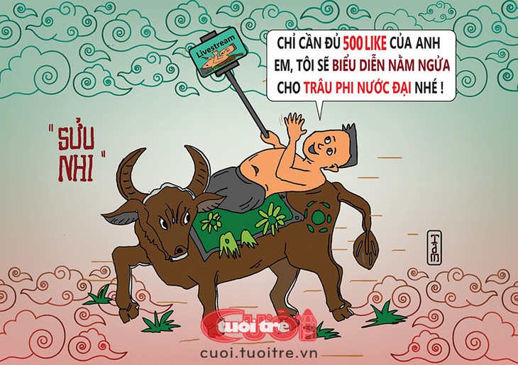 Tranh dân gian "sửu nhi" - Bùi Thanh Tâm