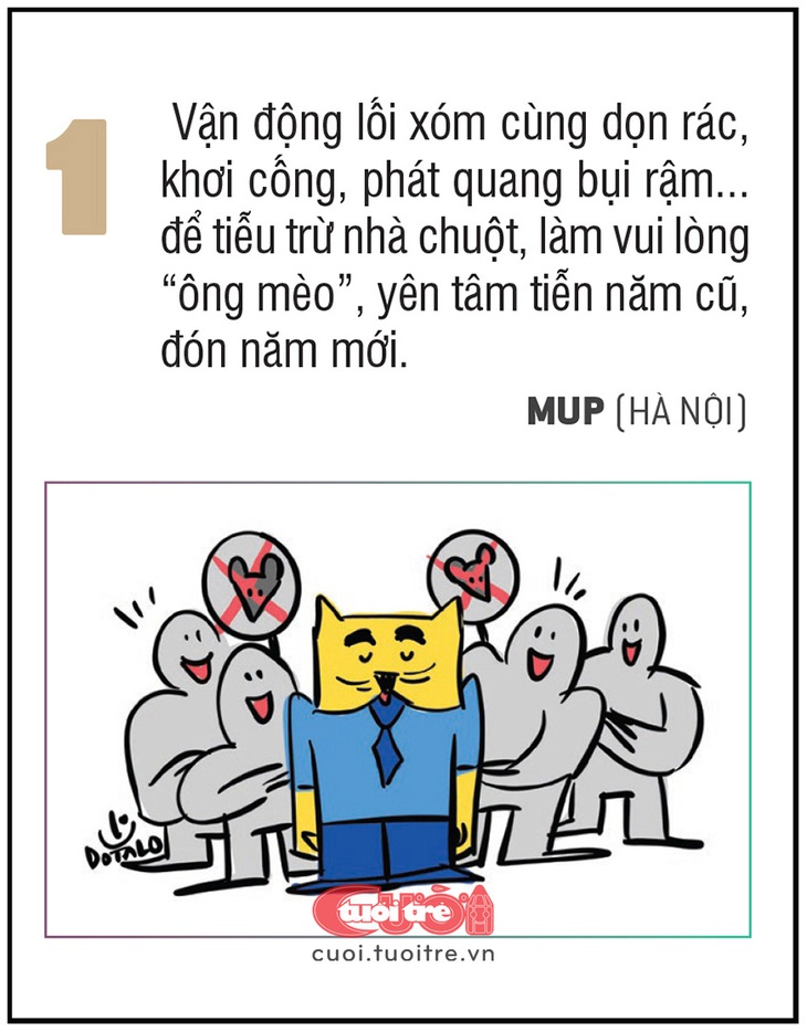 Vận động lối xóm cùng dọn rác, khơi cống, phát quang bụi rậm... để tiễu trừ nhà chuột