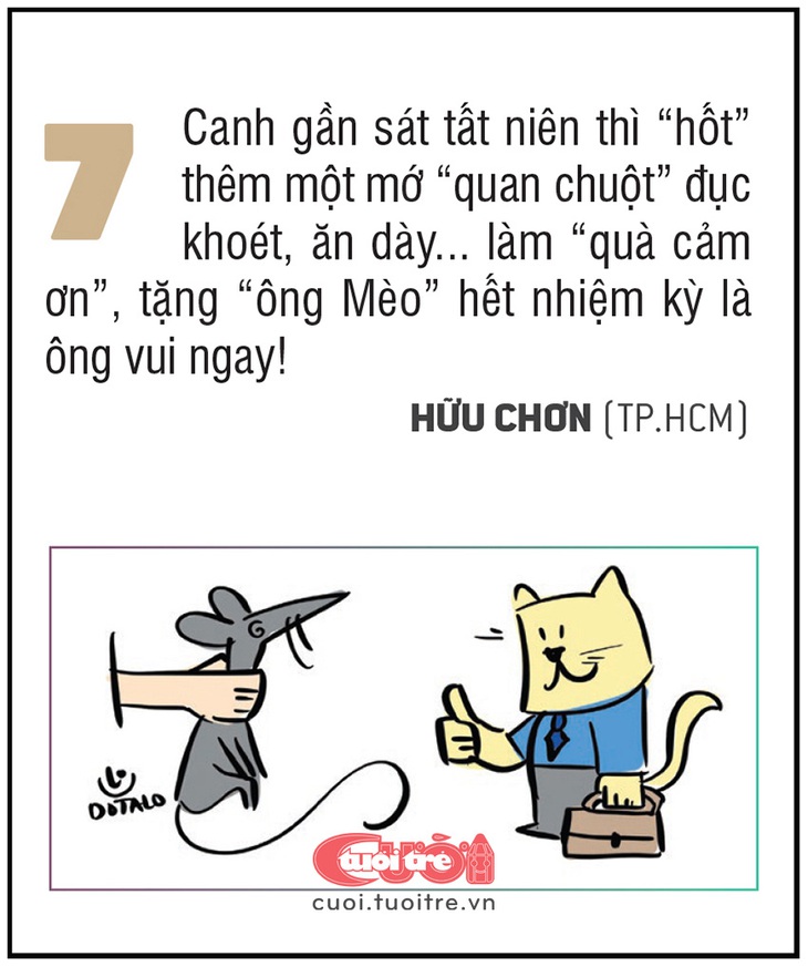 Canh gần sát tất niên thì “hốt” thêm một mớ “quan chuột” đục khoét, ăn dày...