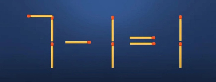 Thử tài IQ: Di chuyển một que diêm để 7-8=2 thành phép tính đúng- Ảnh 3.