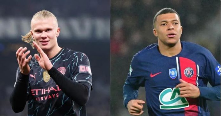 "Người ngoài hành tinh" Ronaldo hy vọng Mbappe và Haaland sẽ cùng đá chung 1 đội - Ảnh: Getty