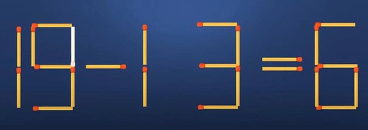 Thử tài IQ: Di chuyển một que diêm để 3-9+2=8 thành phép tính đúng- Ảnh 4.