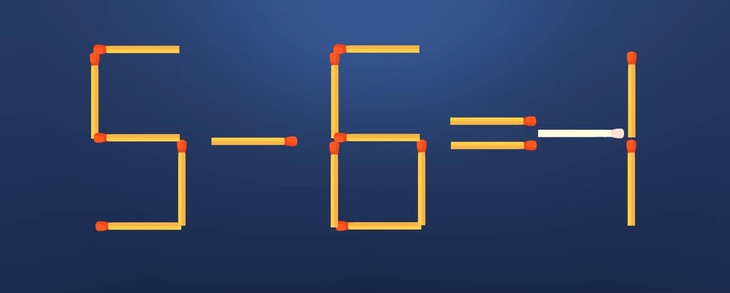 Thử tài IQ: Di chuyển một que diêm để 3+4=1 thành phép tính đúng- Ảnh 6.