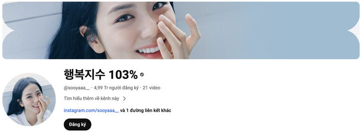 Jisoo quyên góp toàn bộ lợi nhuận từ kênh YouTube cá nhân cho dự án từ thiện tại Việt Nam