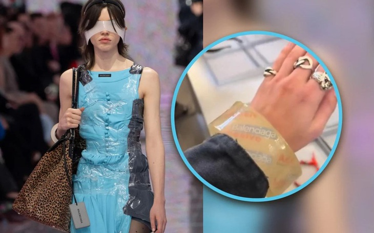 Vòng tay chẳng khác gì cuộn băng keo giá hơn 80 triệu đồng