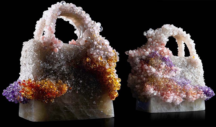 Cận cảnh tác phẩm nghệ thuật Lady Cloud của Tia-Thủy Nguyễn