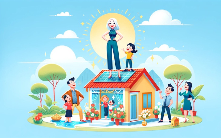 Câu đố hack não: Vì sao vợ được gọi là "nóc nhà"?