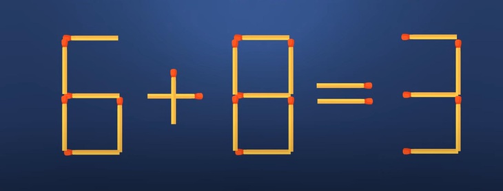 Thử tài IQ: Di chuyển một que diêm để 1-2=5-4 thành phép tính đúng- Ảnh 3.