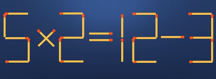 Thử tài IQ: Di chuyển một que diêm để 1-2=5-4 thành phép tính đúng- Ảnh 5.