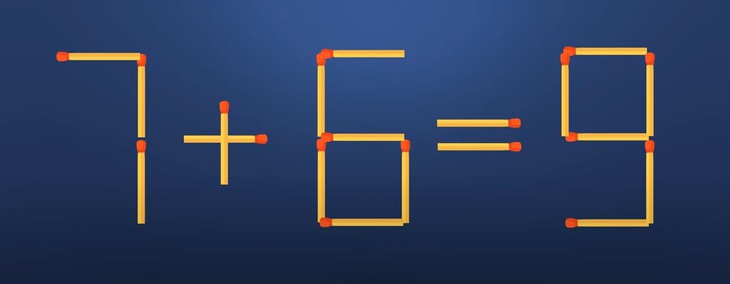 Thử tài IQ: Di chuyển một que diêm để 15-8=6+3 thành phép tính đúng- Ảnh 3.