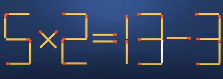 Thử tài IQ: Di chuyển một que diêm để 1-2=5-4 thành phép tính đúng- Ảnh 6.