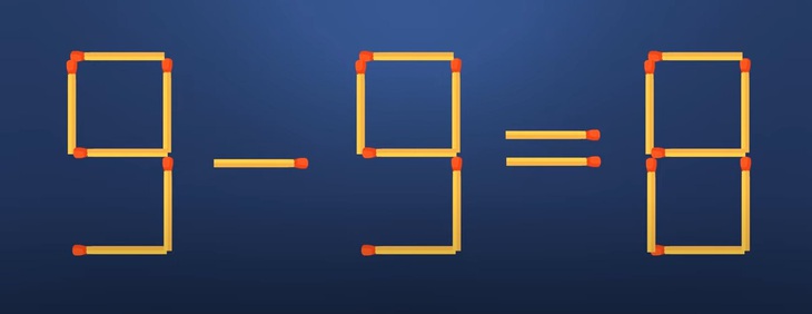 Thử tài IQ: Di chuyển một que diêm để 8-16=7 thành phép tính đúng- Ảnh 3.