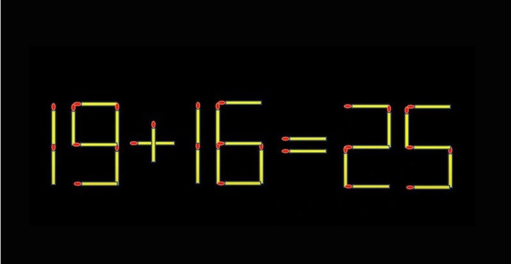 Thử tài IQ: Di chuyển một que diêm để 1+3=70 thành phép tính đúng- Ảnh 5.