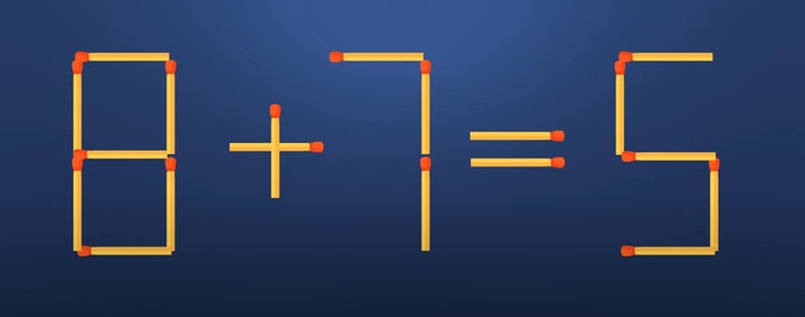 Thử tài IQ: Di chuyển một que diêm để 3+6=2 thành phép tính đúng- Ảnh 5.