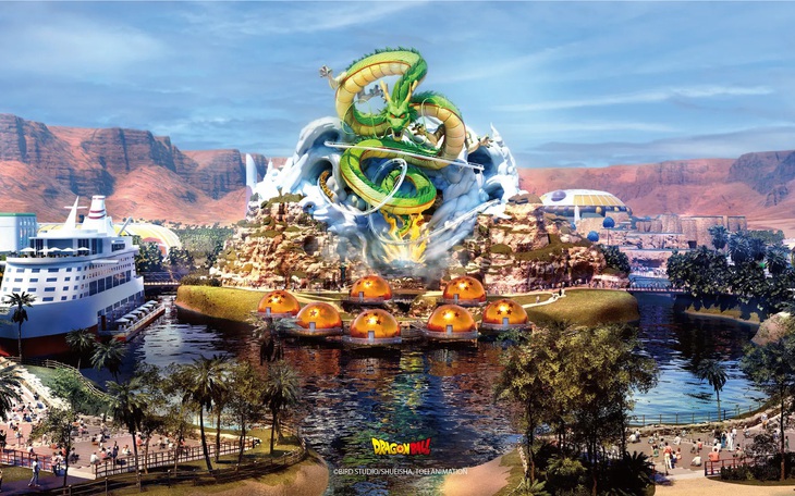 Công viên giải trí "Dragon Ball" đầu tiên trên thế giới được xây dựng