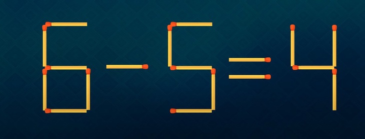 Thử tài IQ: Di chuyển một que diêm để 7+3=5-5 thành phép tính đúng- Ảnh 5.